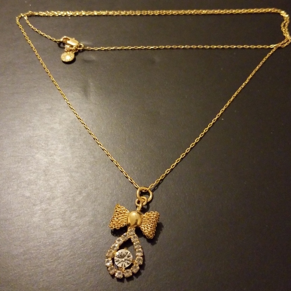 Jcrew teardrop pendant necklace